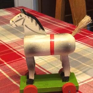 Vintage Oldenwalder Gaulchen folk art Toy Horse